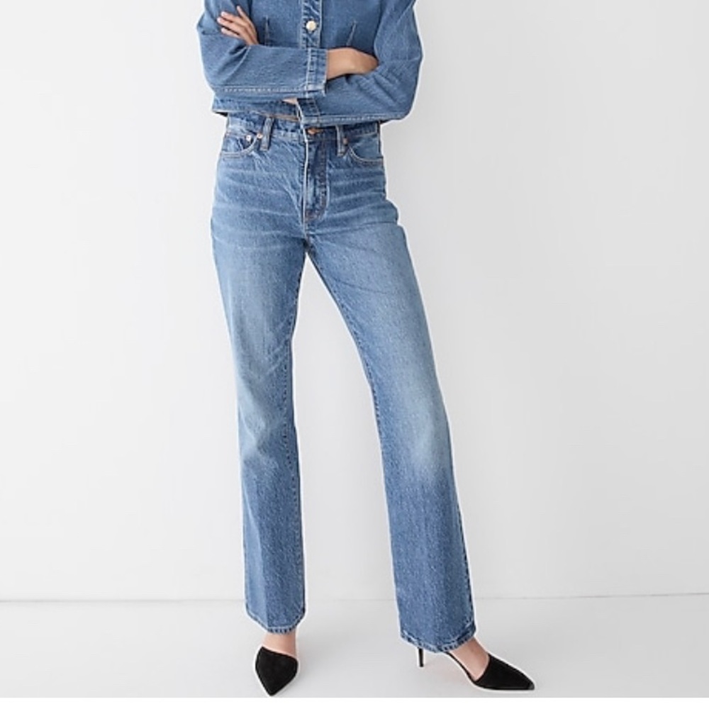 J.Crew Tall full-length demi-boot jean Magnolia wash size 32P